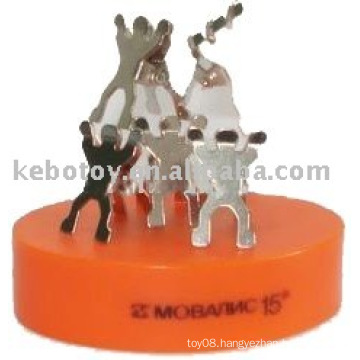 Teamwork magnetics sculptures